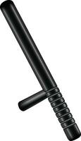 Police truncheon or military baton illustration vector image