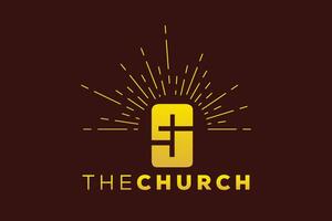 de moda y profesional letra s Iglesia firmar cristiano y pacífico vector logo 1