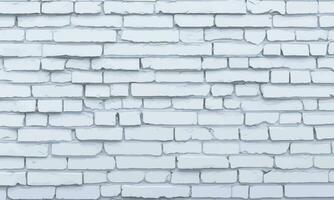 Brick wall white surface texture background. brick wall pattern vector illustration