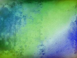 Grunge blue and green background photo