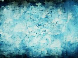 Vintage blue grunge background design photo