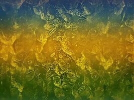 Golden gradient grunge effect background design photo