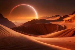 Mysterious golden nebula swirls in Antelope Canyon photo