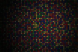 Colorful halftone dot grain texture pixel pop art gradient pattern background. vector