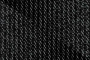 Black halftone dot grain texture pixel pop-art abstract pattern background vector