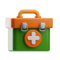 military First Aid Kit illustration 3d png