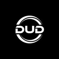 DUD Logo Design, Inspiration for a Unique Identity. Modern Elegance and Creative Design. Watermark Your Success with the Striking this Logo. vector