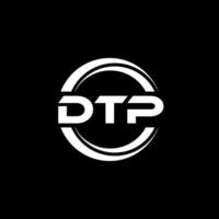 DTP Logo Design, Inspiration for a Unique Identity. Modern Elegance and Creative Design. Watermark Your Success with the Striking this Logo. vector