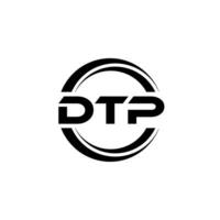 dtp logo diseño, inspiración para un único identidad. moderno elegancia y creativo diseño. filigrana tu éxito con el sorprendentes esta logo. vector