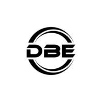 dbe logo diseño, inspiración para un único identidad. moderno elegancia y creativo diseño. filigrana tu éxito con el sorprendentes esta logo. vector