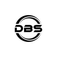 dbs logo diseño, inspiración para un único identidad. moderno elegancia y creativo diseño. filigrana tu éxito con el sorprendentes esta logo. vector