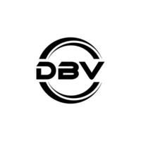 dbv logo diseño, inspiración para un único identidad. moderno elegancia y creativo diseño. filigrana tu éxito con el sorprendentes esta logo. vector