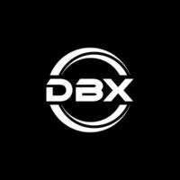 dbx logo diseño, inspiración para un único identidad. moderno elegancia y creativo diseño. filigrana tu éxito con el sorprendentes esta logo. vector