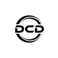 DCD Logo Design, Inspiration for a Unique Identity. Modern Elegance and Creative Design. Watermark Your Success with the Striking this Logo. vector
