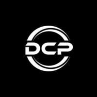 DCP Logo Design, Inspiration for a Unique Identity. Modern Elegance and Creative Design. Watermark Your Success with the Striking this Logo. vector