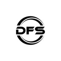 DFS Logo Design, Inspiration for a Unique Identity. Modern Elegance and Creative Design. Watermark Your Success with the Striking this Logo. vector