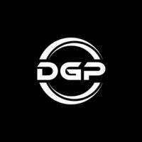DGP Logo Design, Inspiration for a Unique Identity. Modern Elegance and Creative Design. Watermark Your Success with the Striking this Logo. vector