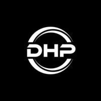 dhp logo diseño, inspiración para un único identidad. moderno elegancia y creativo diseño. filigrana tu éxito con el sorprendentes esta logo. vector