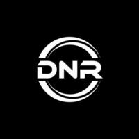 DNR Logo Design, Inspiration for a Unique Identity. Modern Elegance and Creative Design. Watermark Your Success with the Striking this Logo. vector