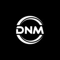 DNM Logo Design, Inspiration for a Unique Identity. Modern Elegance and Creative Design. Watermark Your Success with the Striking this Logo. vector