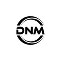 DNM Logo Design, Inspiration for a Unique Identity. Modern Elegance and Creative Design. Watermark Your Success with the Striking this Logo. vector