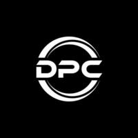 dpc logo diseño, inspiración para un único identidad. moderno elegancia y creativo diseño. filigrana tu éxito con el sorprendentes esta logo. vector