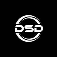 DSD Logo Design, Inspiration for a Unique Identity. Modern Elegance and Creative Design. Watermark Your Success with the Striking this Logo. vector