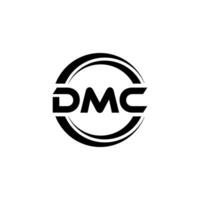 dmc logo diseño, inspiración para un único identidad. moderno elegancia y creativo diseño. filigrana tu éxito con el sorprendentes esta logo. vector