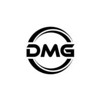 DMG logo diseño, inspiración para un único identidad. moderno elegancia y creativo diseño. filigrana tu éxito con el sorprendentes esta logo. vector