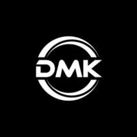 DMK logo diseño, inspiración para un único identidad. moderno elegancia y creativo diseño. filigrana tu éxito con el sorprendentes esta logo. vector