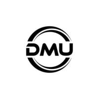DMU Logo Design, Inspiration for a Unique Identity. Modern Elegance and Creative Design. Watermark Your Success with the Striking this Logo. vector