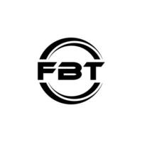 fbt logo diseño, inspiración para un único identidad. moderno elegancia y creativo diseño. filigrana tu éxito con el sorprendentes esta logo. vector