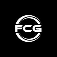 FCG logo diseño, inspiración para un único identidad. moderno elegancia y creativo diseño. filigrana tu éxito con el sorprendentes esta logo. vector