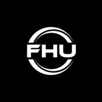 FHU Logo Design, Inspiration for a Unique Identity. Modern Elegance and Creative Design. Watermark Your Success with the Striking this Logo. vector
