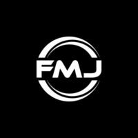 FMJ Logo Design, Inspiration for a Unique Identity. Modern Elegance and Creative Design. Watermark Your Success with the Striking this Logo. vector