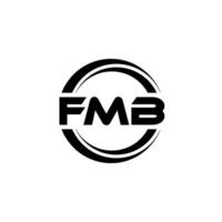 fmb logo diseño, inspiración para un único identidad. moderno elegancia y creativo diseño. filigrana tu éxito con el sorprendentes esta logo. vector