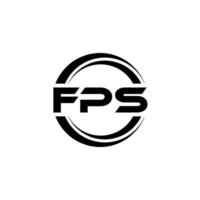 FPS Logo Design, Inspiration for a Unique Identity. Modern Elegance and Creative Design. Watermark Your Success with the Striking this Logo. vector