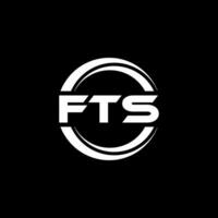 FTS Logo Design, Inspiration for a Unique Identity. Modern Elegance and Creative Design. Watermark Your Success with the Striking this Logo. vector