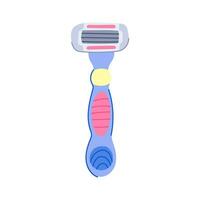 equipment shaver handle cartoon vector illustration