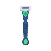 razor shaver handle cartoon vector illustration