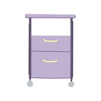 folder file cabinet cartoon vector illustration