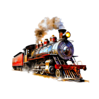 tren elemento png generativo ai