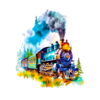 trein element PNG generatief ai