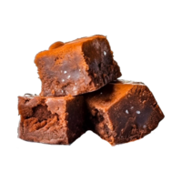 Chocolat cube png génératif ai