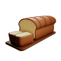 A loaf of bread png