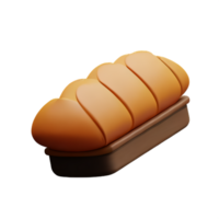 A loaf of bread png