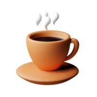taza de cafe con vapor png