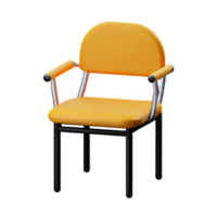 Stuhl isoliert auf weißem Hintergrund png