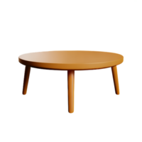 modern tafel en stoel isoleren png