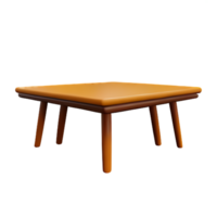 moderne table et chaise isoler png